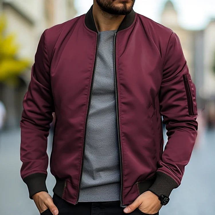 Bomber Classic Madrid™ - Diseño Sencillo y Elegante